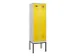 armoire vestiaire noir et blanc,HxlxP 2120x600x500mm,2compart.