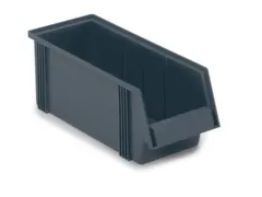 magazijnbak,HxBxD 156x186x500mm,9,6l,PP,grijs