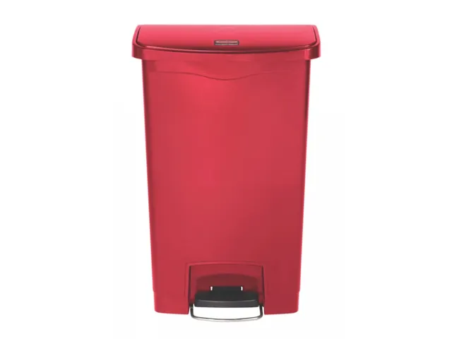 Slim Jim Step On conteneur "Front Step" synthétique 50 litres