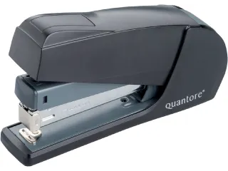 Nietmachine Quantore luxe fullstrip 20vel 24/6 zwart - 1