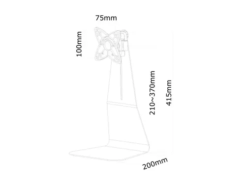 LCD/TFT DESK MOUNT 10-24 inch/M