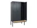 locker met bank,voor scheiding van kleding,HxBxD 2120x1200x815mm,3vak
