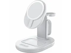 Oplaadstation 3-in-1 Inductielader Multi Device draadloos wit