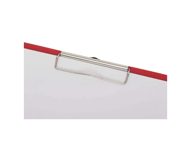 Klembordmap MAUL A4 staand PVC met penlus en insteek rood