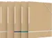 elastomap A4, karton, naturel assorti, 5 stuks