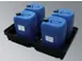bac de rétention PE,p. bidons,vol. rétention 100l,HxlxP 175x1200x800