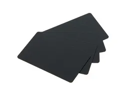 Zebra CARD FOOD SAFE PVC 30 MIL Zwart
