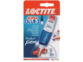 Secondelijm Loctite Perfect Pen 3 gram op blister - 1