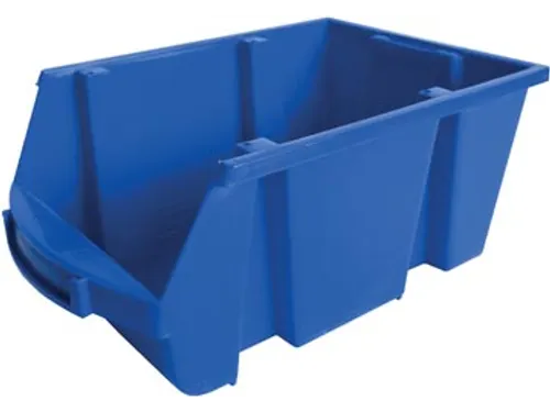 Magazijnbak 10 Liter Blauw PP 335x215x150mm