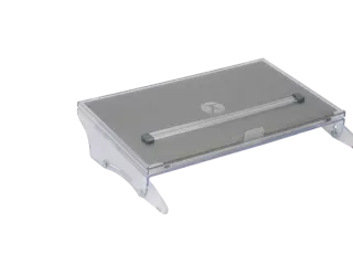 BNEFDESK640CR FlexDesk 640 documenthouder transparant - 1