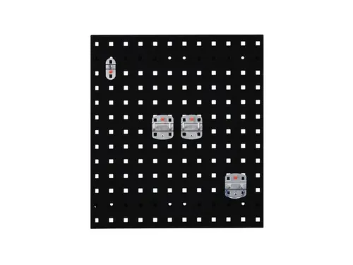 Geperforeerde Plaat Staalplaat Hxb 450x500mm Ral 9005 Gitzwart