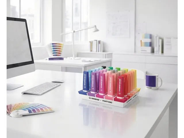 Markeerstift STABILO BOSS Pantone 30st assorti