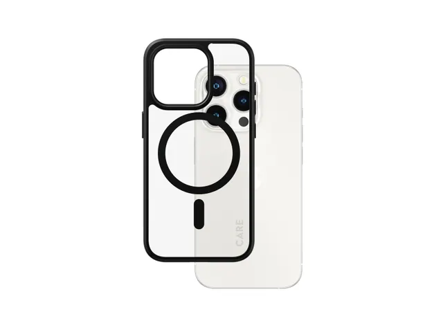 PanzerGlass CARE by Urban Combat Case Transparent w. Black MagSa