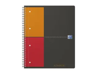 Spiraalblok Oxford International Activebook A4+ ruit 5mm - 4