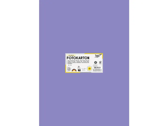 Fotokarton Folia 300gr 50x70cm 37 violetblauw