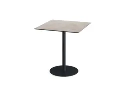 bistrotafel,HxBxD 730x700x700mm,rechthoekig,schotelvoet zwart