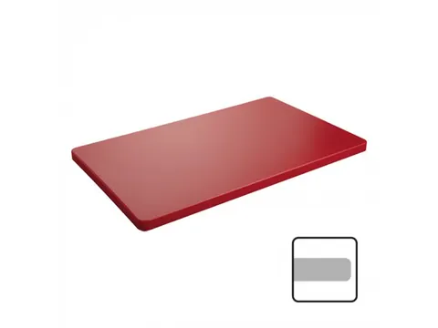 Caterchef HACCP Snijblad Rood glad 50x30x2cm