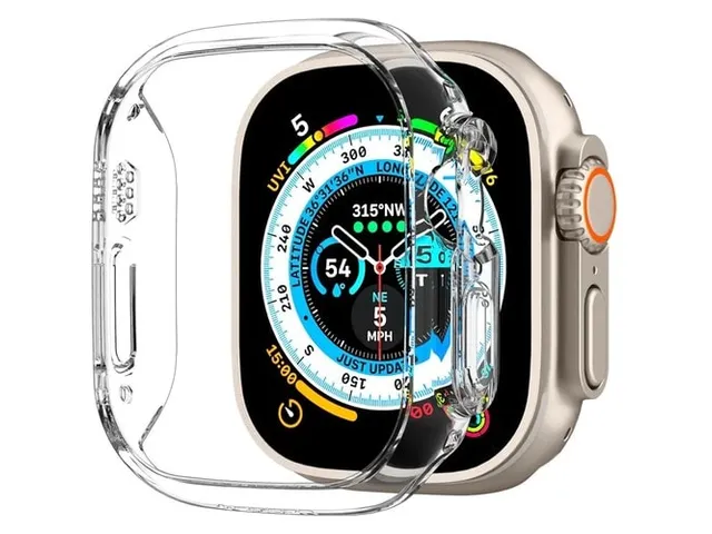 Spigen ACS05917 Apple Watch Ultra Thin Fit Crystal Clear