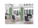 Scheidingswand Textiel Deco 85x200cm Double Hexagon Groen