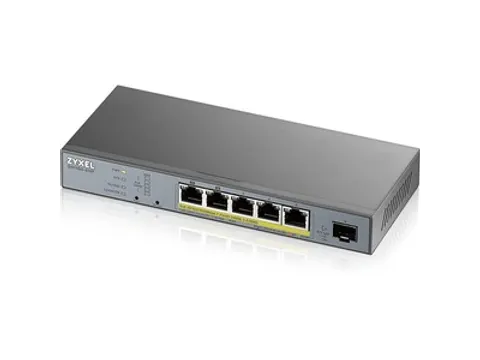 GS1350-6HP 6-Poorts managed CCTV PoE switch