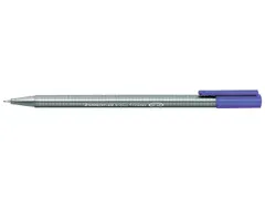Fineliner Staedtler Triplus 334 blauw 0.3mm