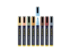 Krijtstift Securit Sma-510 Schuin 2-6mm Assorti Aardetinten