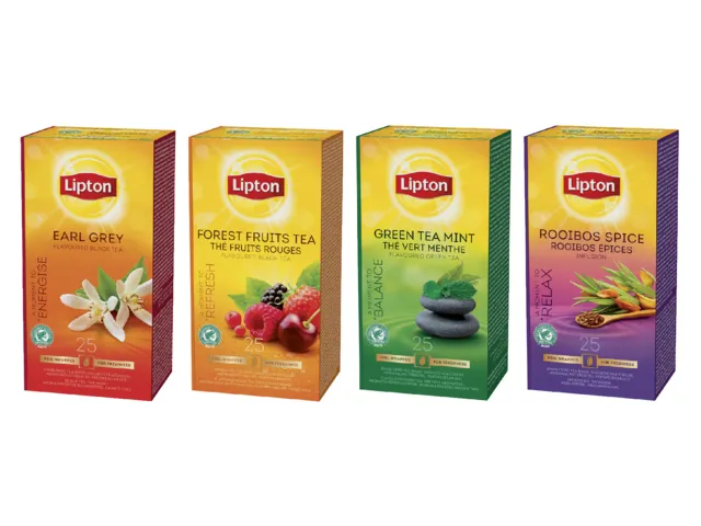 Thee Lipton Yellow Label Met Envelop 25Stuks