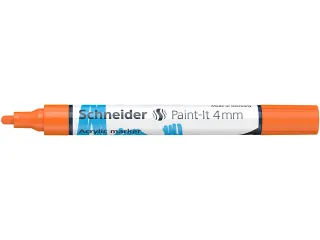 Acrylmarker Schneider Paint-It 320 4mm oranje - 5