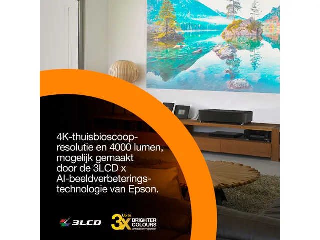 Vidéoprojecteur laser 4K Epson Lifestudio Grand Plus EH-LS970B