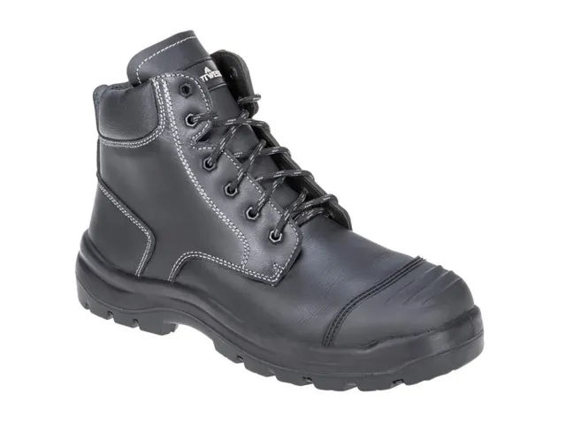 Emma 185978 Clyde lage S3 veiligheidsschoenen, SRC, ESD, zwart, maat W