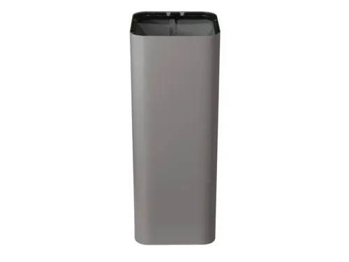 afvalbak,100l,HxBxD 800x385x385mm,romp staal grijs