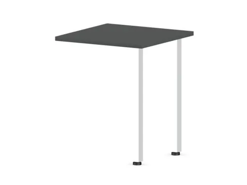 aanbouwtafel,i.h.v.,HxBxD 720-840x600x600mm,MS-donkergrijs