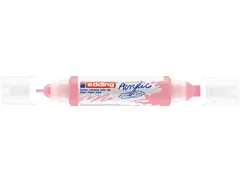 Acrylmarker edding e-5400 3D double liner stijlvol mauve