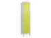 locker voor scheiding van kleding,HxBxD 1950x400x500mm,1vak