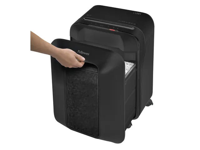 Papiervernietiger Powershred LX201 snippers 2x12mm zwart P-5