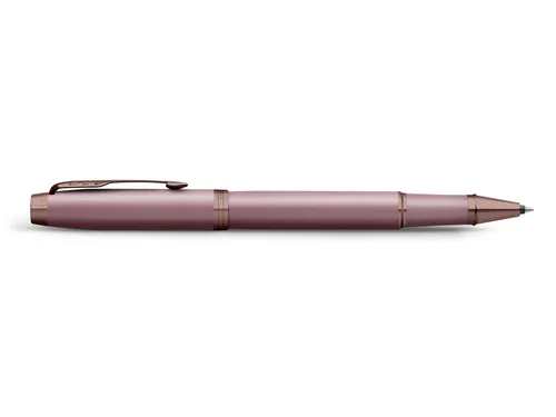 Rollerpen Parker IM Finish Touch Mauve fijn zwart