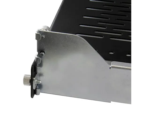 2U geventileerd uitschuifbaar server rack schap met kabelmanagement