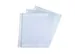 Sachet de 10 pochettes perforées polypropylène grainé format écoli