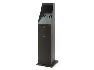 Asbak staand Vepa Bins zuil vrijstaand zwart 31043774 - 2