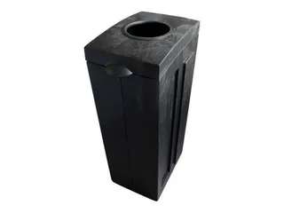 Bonton Original prullenbak 70 liter zwart blauw - 3