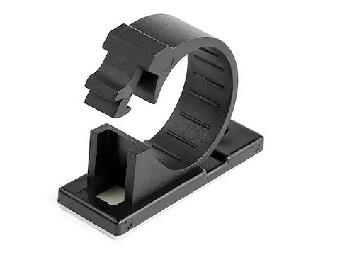 Zelfklevende Kabelmanagement Clips 17mm zwart 100 stuks