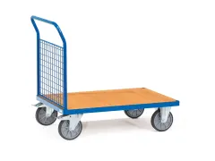 Kopwandwagens 1511 Draadgaas 600kg 1000x600mm Ral5007 Houten Plaat