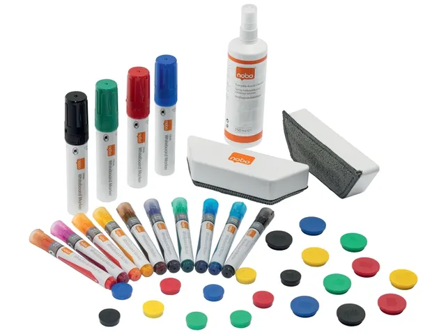 Whiteboard Accessoire Kit Nobo Move & Meet