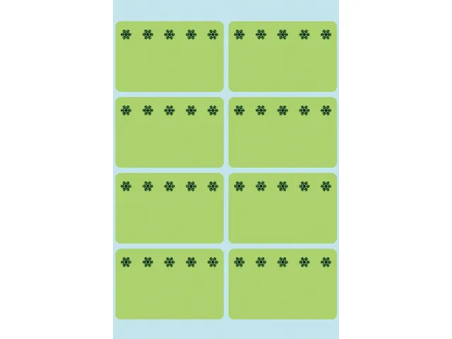 Etiket Herma 3775 26x40mm Diepvries Groen 48 stuks