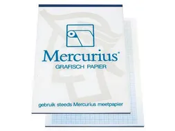 millimeterpapier, ft A3, blok van 50 vel