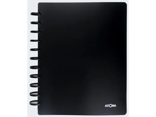 protège-documents, pour ft A4, en PP, avec 100 pochettes, couleurs as