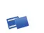 Documenthoes Durable zelfklevend A6 liggend blauw 50 stuks
