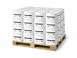 Toiletpapier Maxi jumbo rollen cellulose 2-laags Wit FSC Pallet 48 Pak