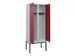 locker voor scheiding van kleding,HxBxD 2120x800x500mm,2vak