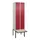 locker voor scheiding van kleding,HxBxD 2120x600x815mm,2vak